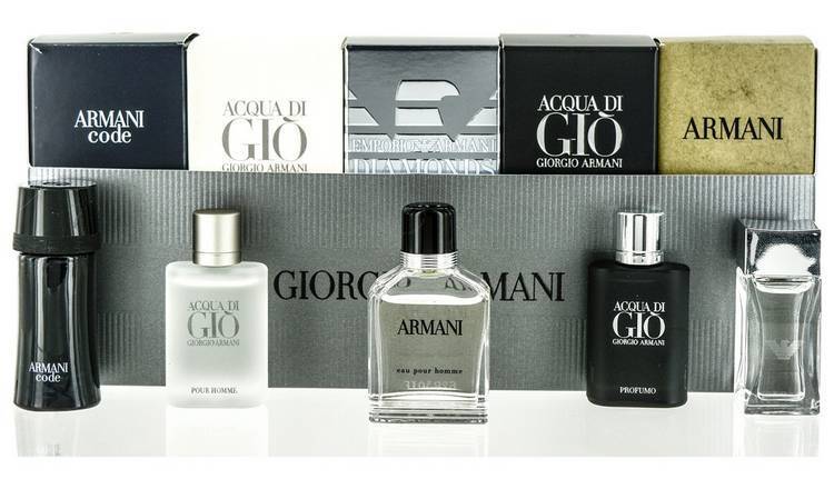 Armani 5Pcs Miniatures for Men by Giorgio Armani