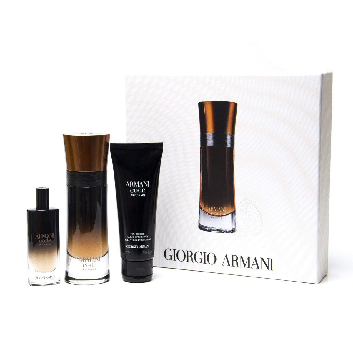 Armani Code Profumo Gift Set for Men by Giorgio Armani 2.0 oz.