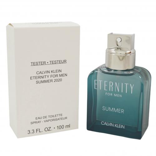 Eternity Summer 2020 3.3 oz EDT Spray for Men Tester