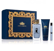 DOLCE & GABBANA ''K'' 3 PCS SET FOR MEN: 3.3 EDT + 3.3 A/S BALM + 0.33 EDT