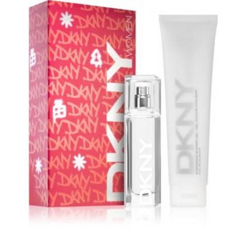 DKNY WOMEN 2 PCS SET: 1 OZ EDP SP + 5 OZ S/G (TRAVEL SET)