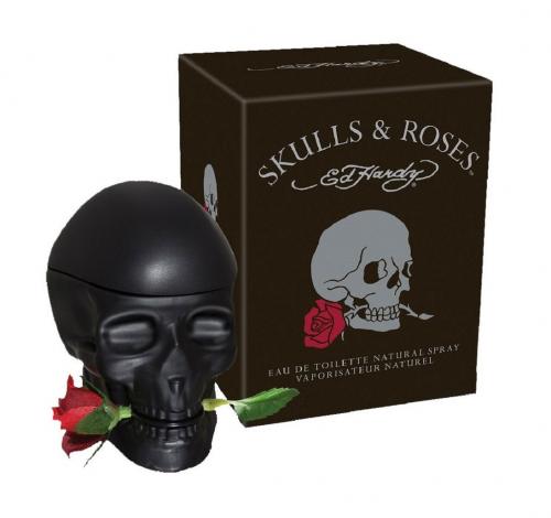 ED Hardy Skulls & Roses 2.5 EDT Spray for Men