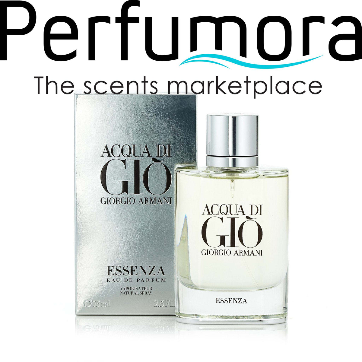 Acqua Di Gio Essenza Eau de Parfum Spray for Men by Giorgio Armani 2.5 oz.