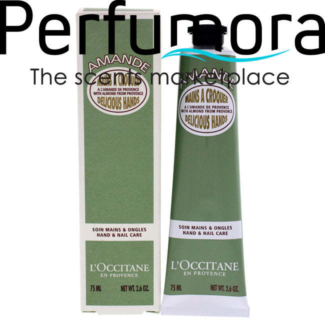 Almond Delicious Hands Cream by LOccitane for Unisex - 2.6 oz Cream