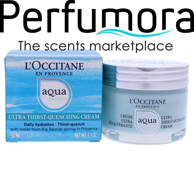 Aqua Reotier Ultra Thirst Quenching Cream by LOccitane for Unisex - 1.7 oz Cream