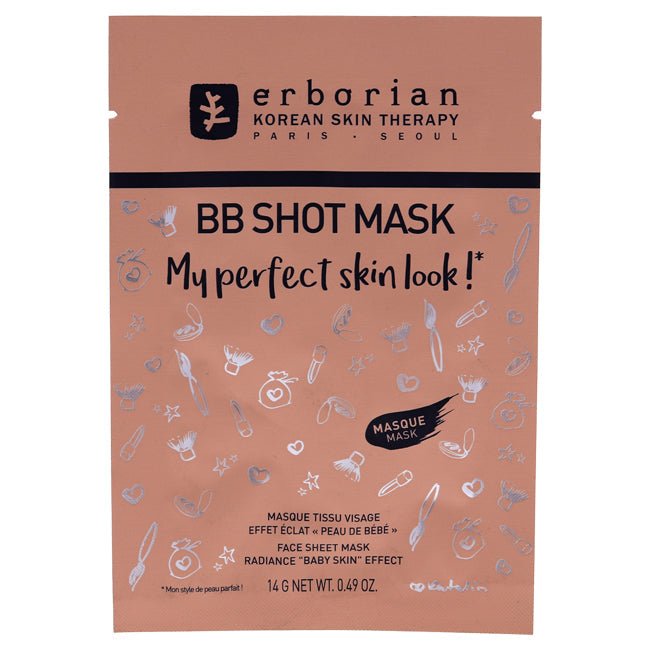 BB Shot Mask by Erborian for Women - 0.49 oz Mask