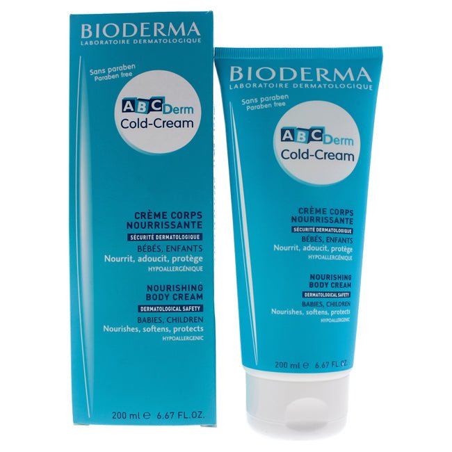 ABCDerm Cold Cream by Bioderma for Unisex - 6.67 oz Cream