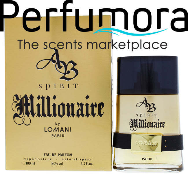 AB Spirit Millionaire by Lomani for Men - EDP Spray