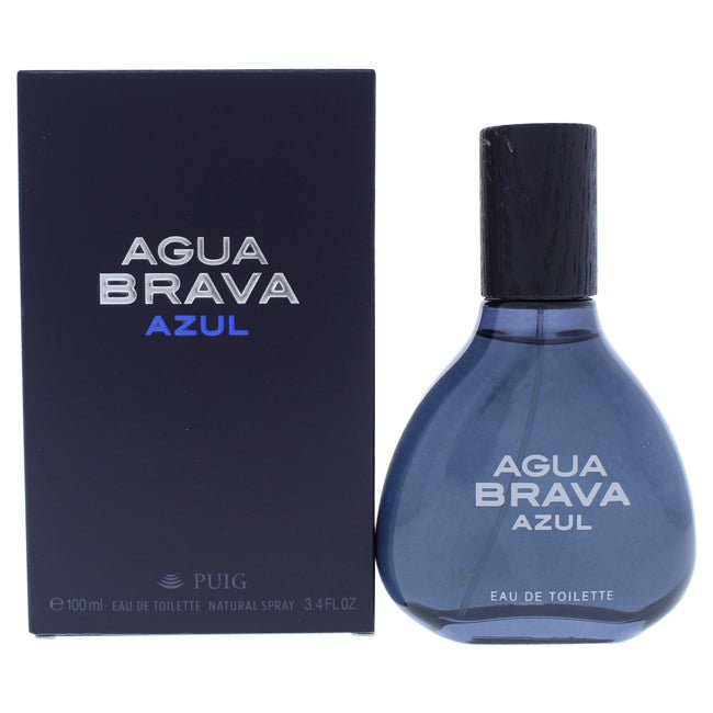 Agua Brava Azul by Antonio Puig for Men -  Eau de Toilette Spray