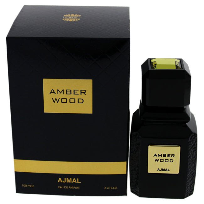 Amber Wood by Ajmal for Unisex -  Eau de Parfum Spray