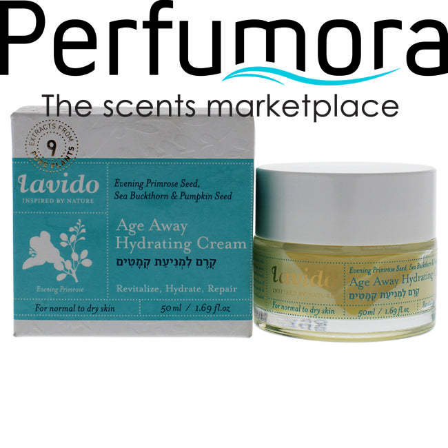 Age Away Hydrating Cream by Lavido for Unisex - 1.69 oz Cream
