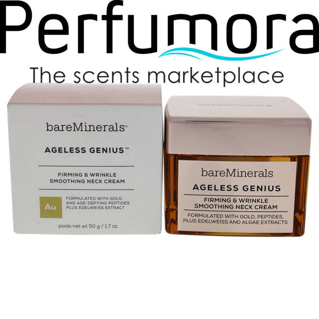 Ageless Genius Firming and Wrinkle Smoothing Neck Cream by bareMinerals for Unisex - 1.7 oz Cream