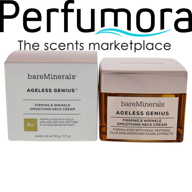 Ageless Genius Firming and Wrinkle Smoothing Neck Cream by bareMinerals for Unisex - 1.7 oz Cream