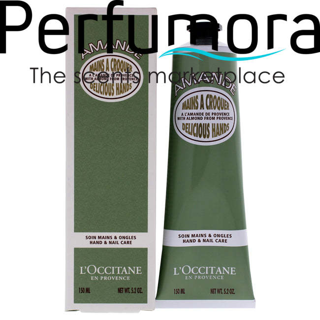 Almond Delicious Hands Cream by LOccitane for Unisex - 5.2 oz Cream