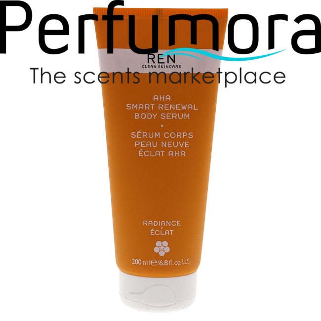 AHA Smart Renewal Body Serum by REN for Unisex - 6.8 oz Serum