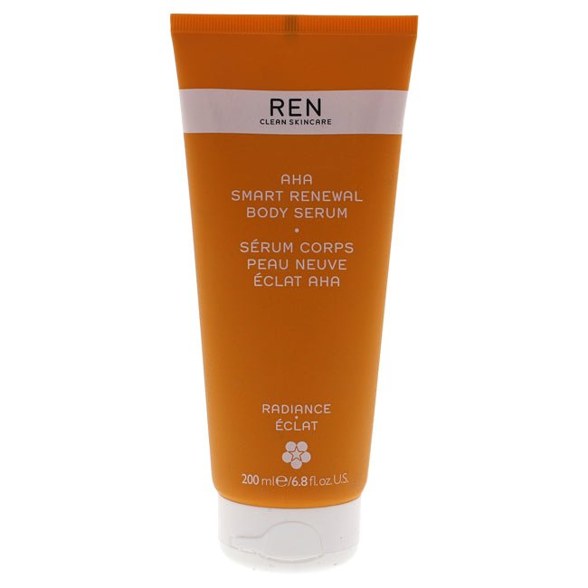 AHA Smart Renewal Body Serum by REN for Unisex - 6.8 oz Serum