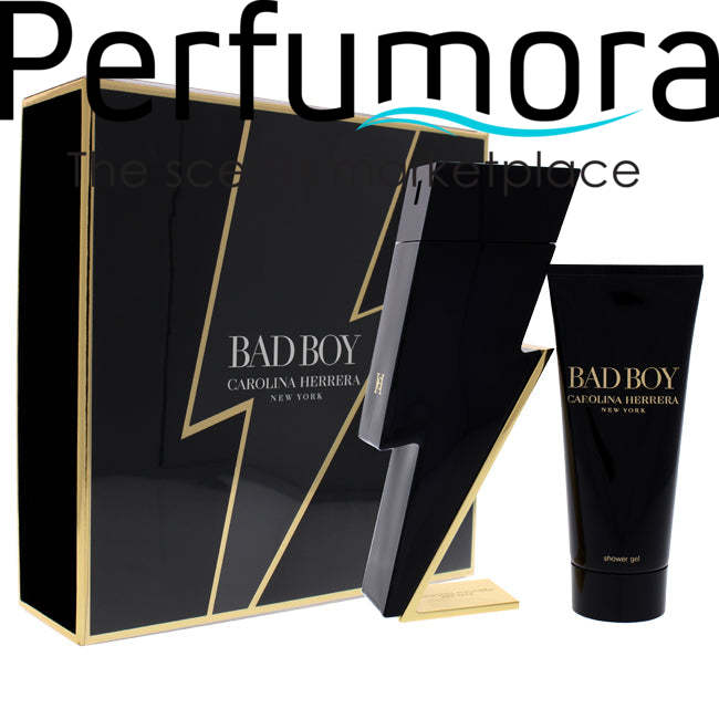 Bad Boy by Carolina Herrera for Men - 2 Pc Gift Set