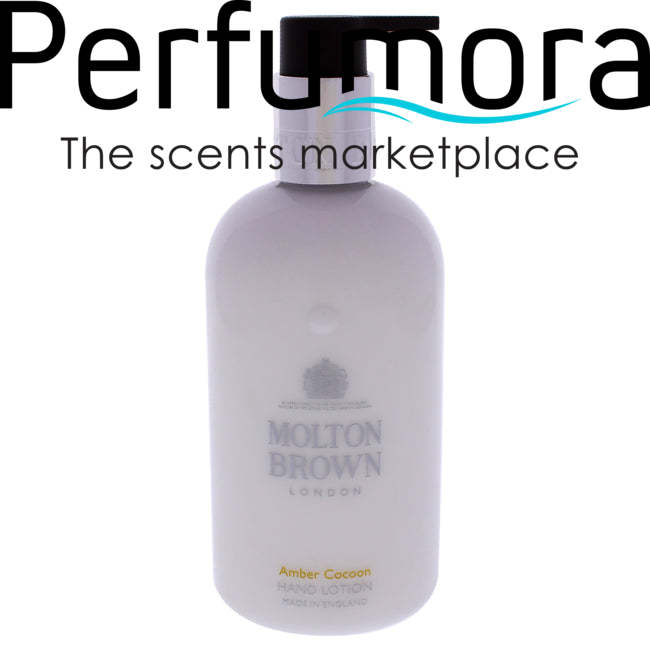 Amber Cocoon Hand Lotion by Molton Brown for Unisex - 10 oz Moisturizer