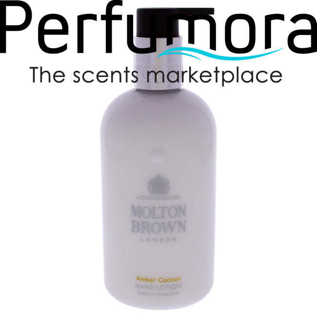 Amber Cocoon Hand Lotion by Molton Brown for Unisex - 10 oz Moisturizer