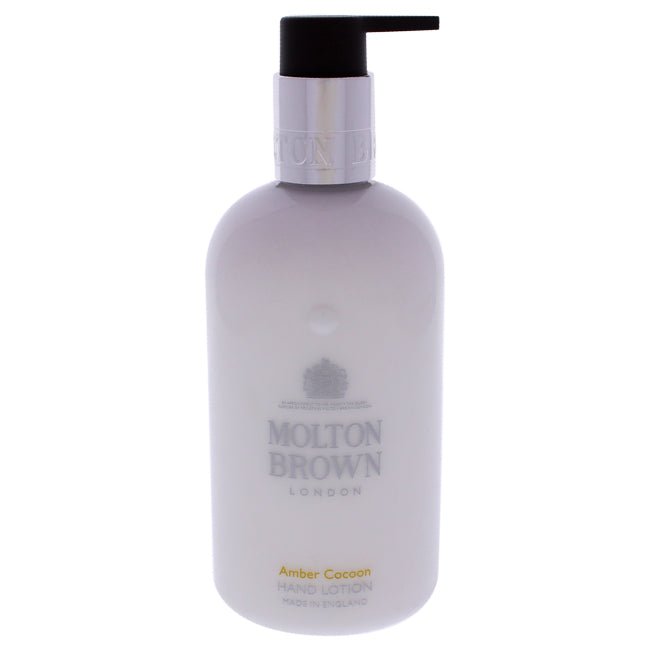 Amber Cocoon Hand Lotion by Molton Brown for Unisex - 10 oz Moisturizer