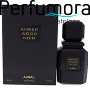 Amber Wood Noir by Ajmal for Unisex - Eau De Parfum Spray
