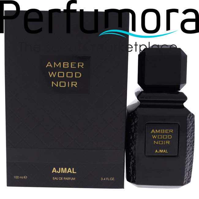 Amber Wood Noir by Ajmal for Unisex - Eau De Parfum Spray