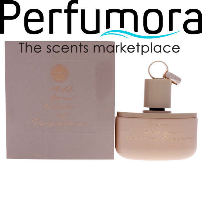 All You Need Is Passion by Armaf for Women - Eau De Parfum Spray