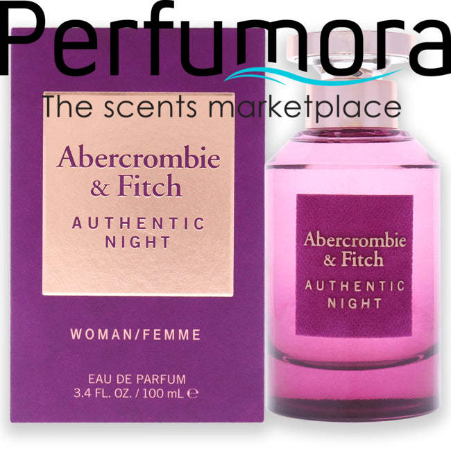 Authentic Night by Abercrombie and Fitch for Women - EDP Spray