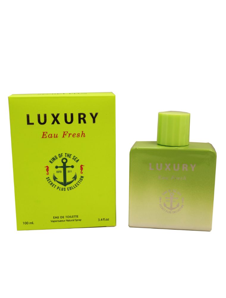 SECRET PLUS LUXURY BLUE 3.4 EAU DE TOILETTE SPRAY FOR MEN