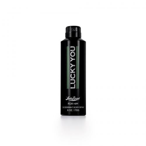 LUCKY YOU 6 OZ BODY SPRAY FOR MEN