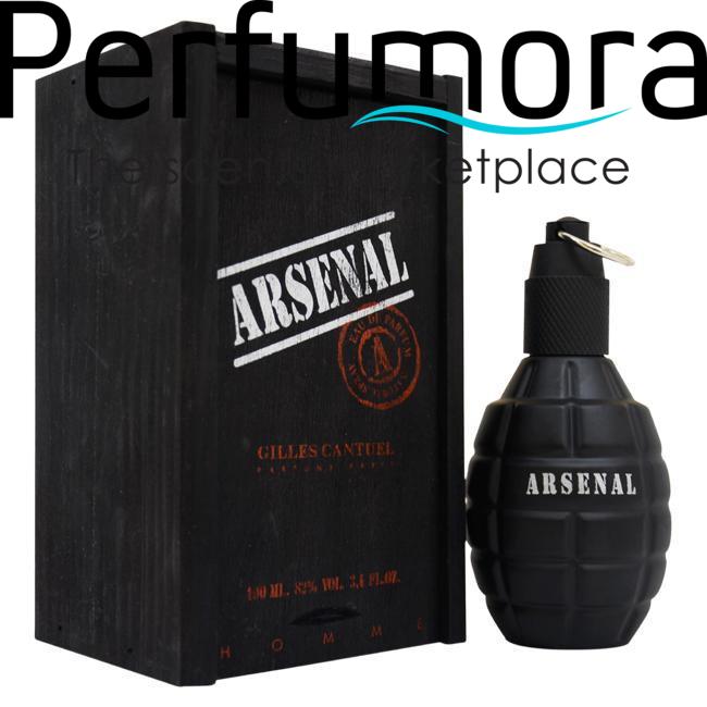 ARSENAL BLACK BY GILLES CANTUEL FOR MEN -  Eau De Parfum SPRAY