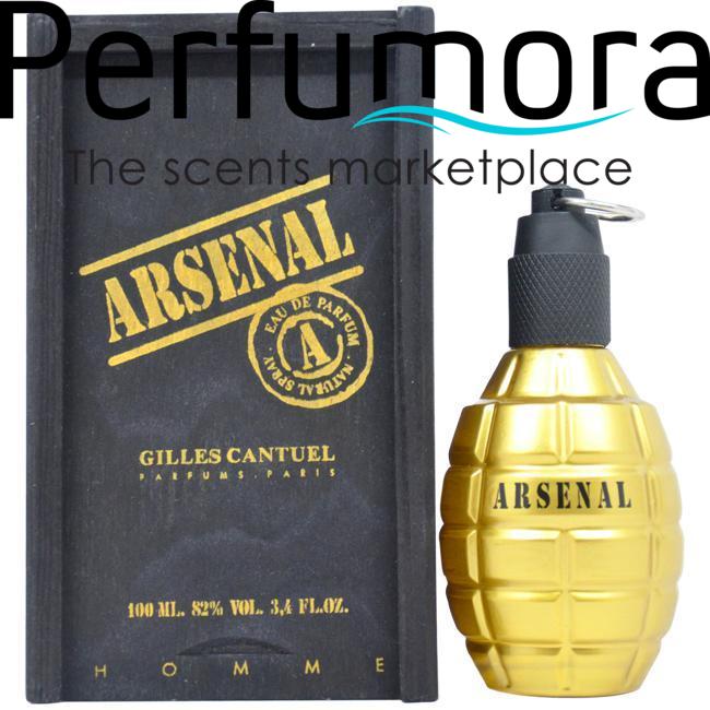 ARSENAL GOLD BY GILLES CANTUEL FOR MEN -  Eau De Parfum SPRAY