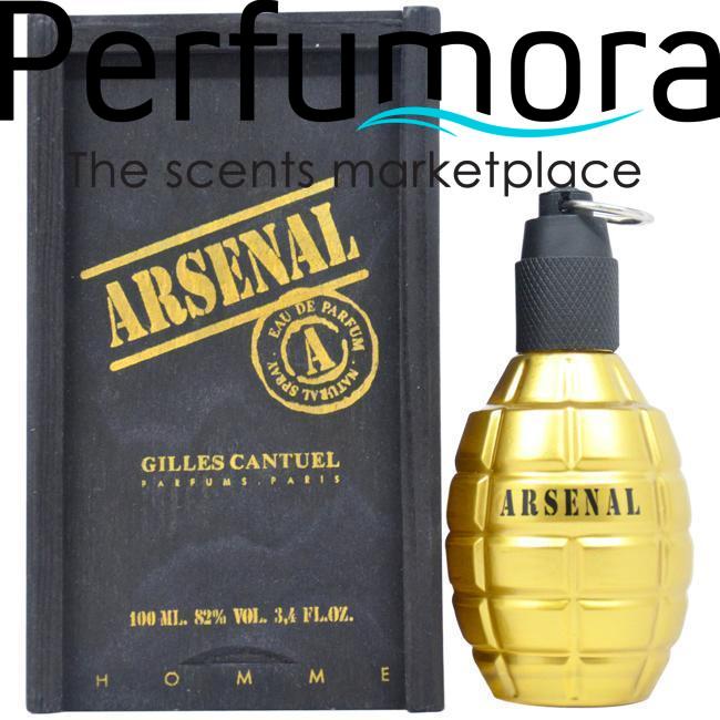 ARSENAL GOLD BY GILLES CANTUEL FOR MEN -  Eau De Parfum SPRAY