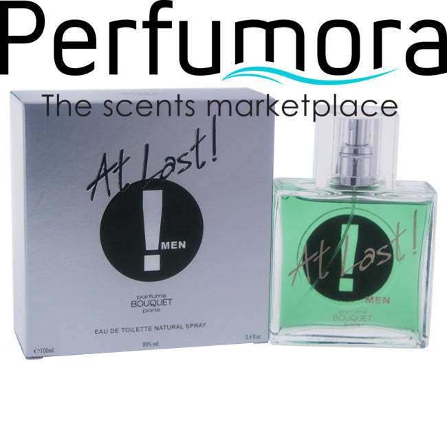 At Last! by Parfums Bouquet for Men - EDT Spray