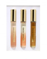 MICHAEL KORS WONDERLUST 3 PCS * 10 ML ROLLERBALL SET: WONDERLUST EAU DE PARFUM + WONDERLUST EAU FRESH EAU DE TOILETTE + WONDERLUST SUBLIME EAU DE PARFUM