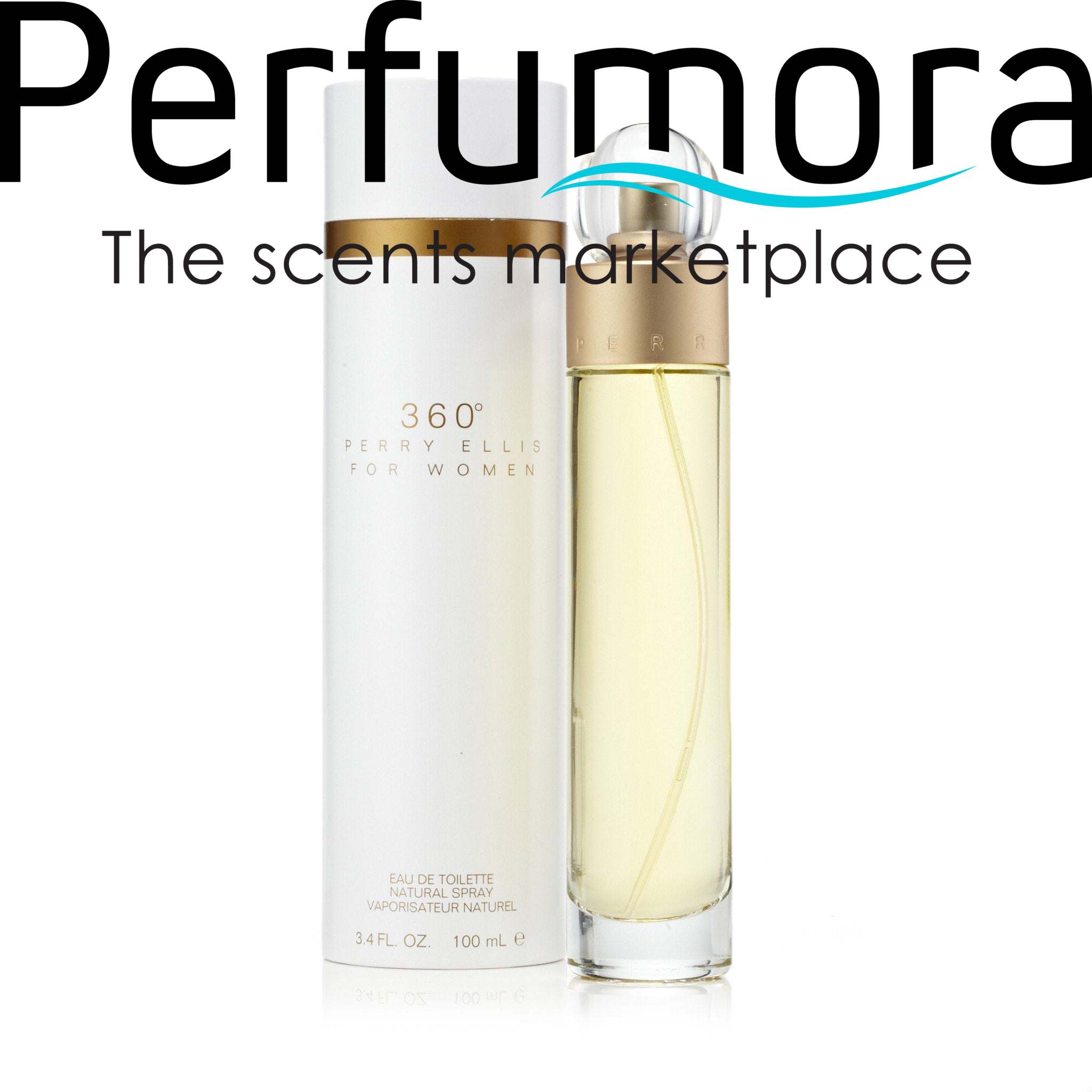 Perry Ellis 360 Eau de Toilette Womens Spray 3.4 oz.