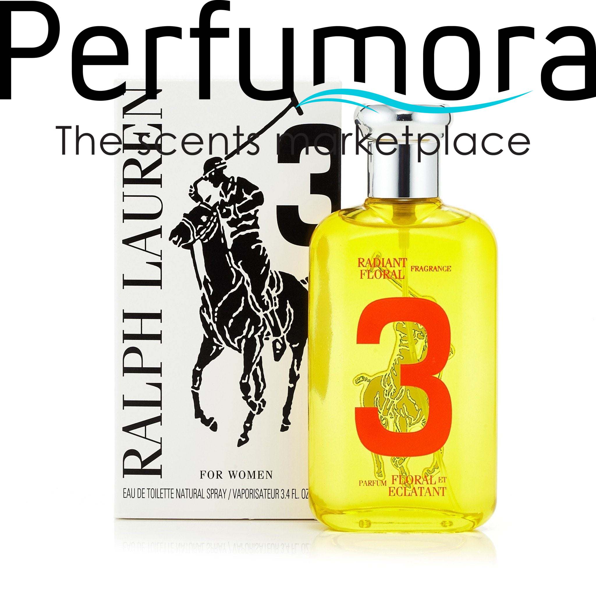 Big Pony 3 Eau de Toilette Spray for Women by Ralph Lauren 3.4 oz. Tester 