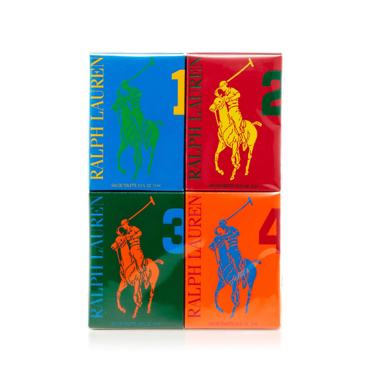 Ralph Lauren Big Pony Miniatures Mens 0.5 oz. Each