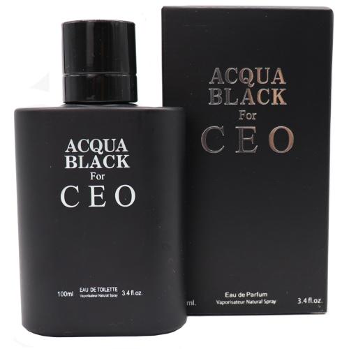 SECRET PLUS ACQUA BLACK FOR CEO 3.4 EAU DE TOILETTE SPRAY FOR MEN