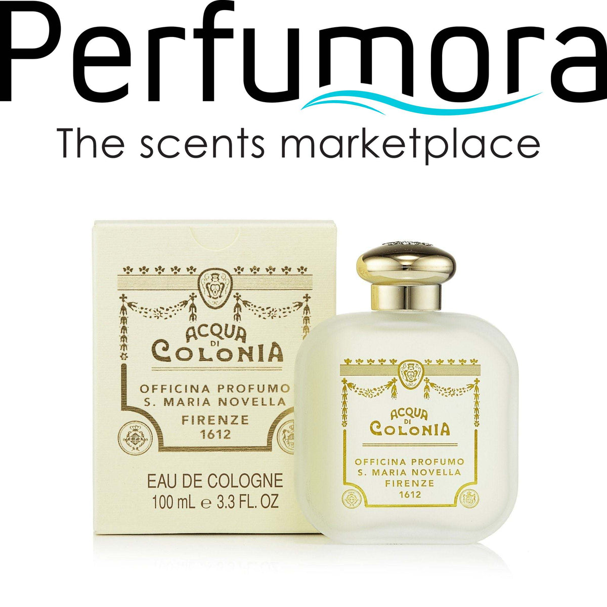 Acqua Di Colonia Nostalgia Eau de Cologne Splash for Men by Santa Maria Novella 3.3 oz.