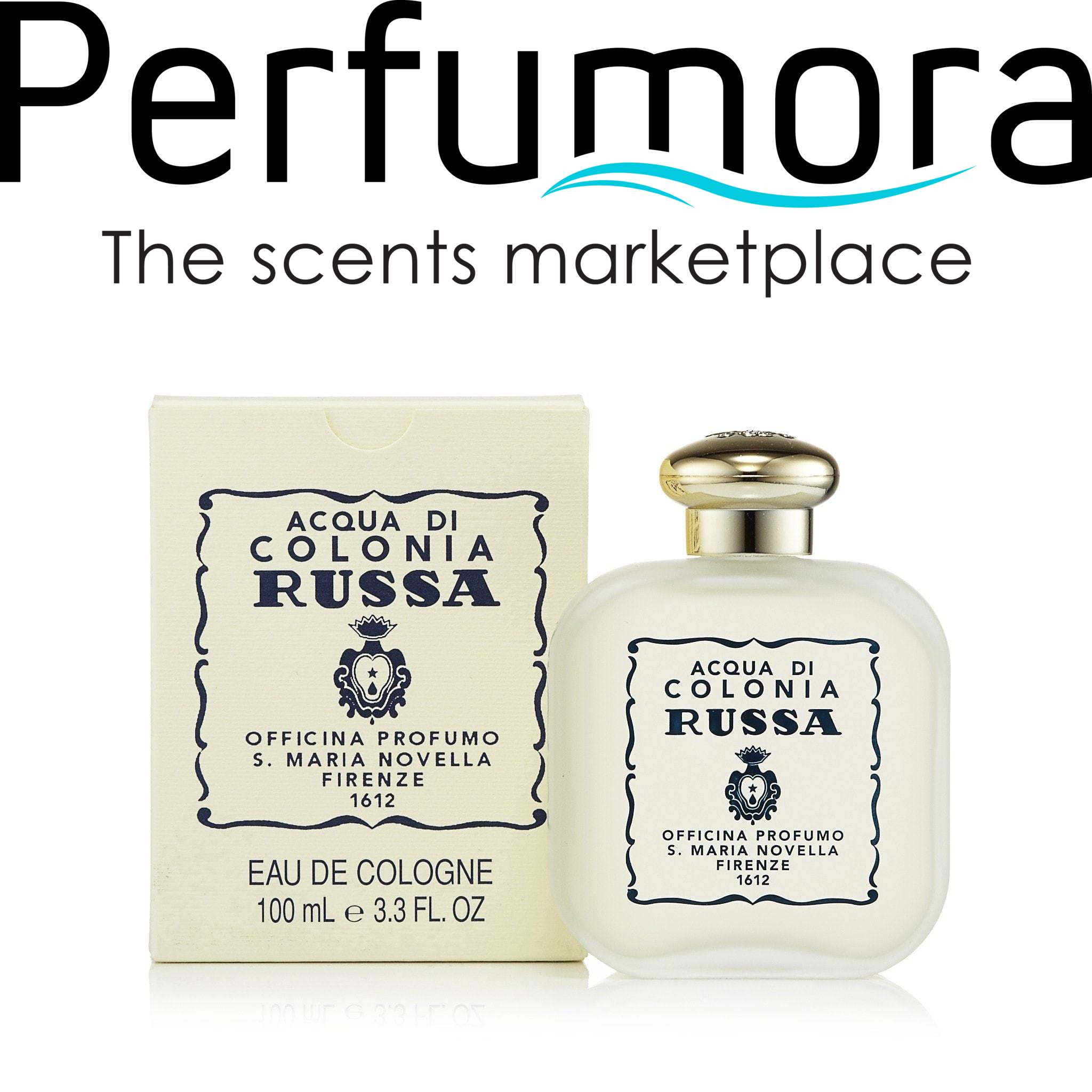 Acqua Di Colonia Russa Eau de Cologne Splash for Men by Santa Maria Novella 3.3 oz.