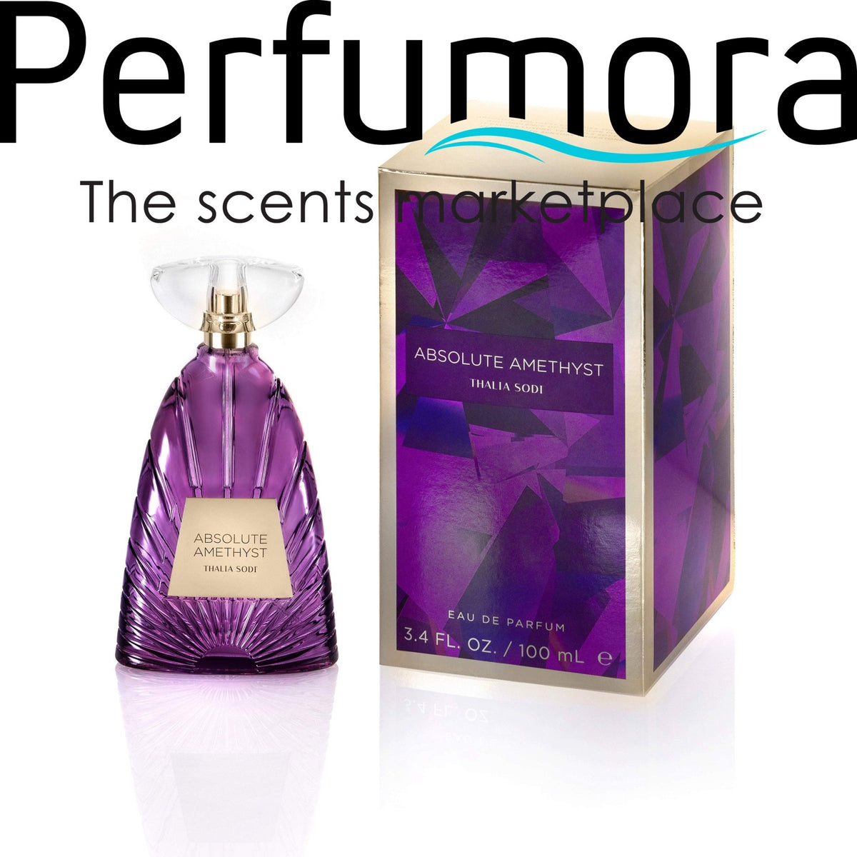 Absolute Amethyst Eau de Parfum Spray for Women by Thalia Sodi 3.4 oz.