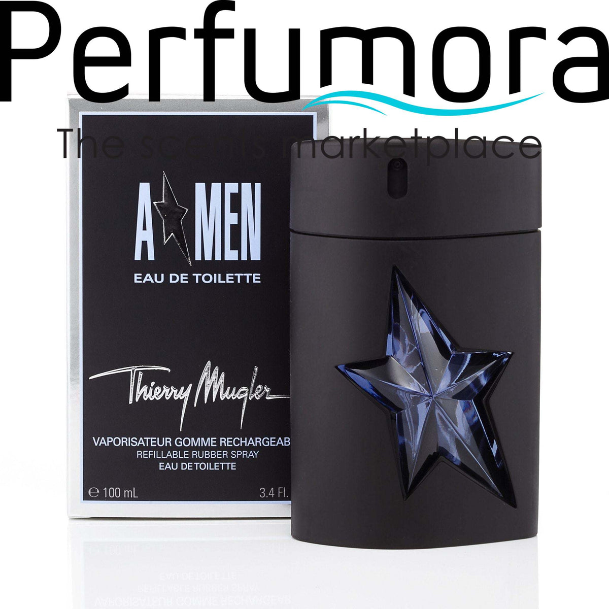 Thierry Mugler A Star Men Rubber Eau de Toilette Mens Spray 3.4 oz. 