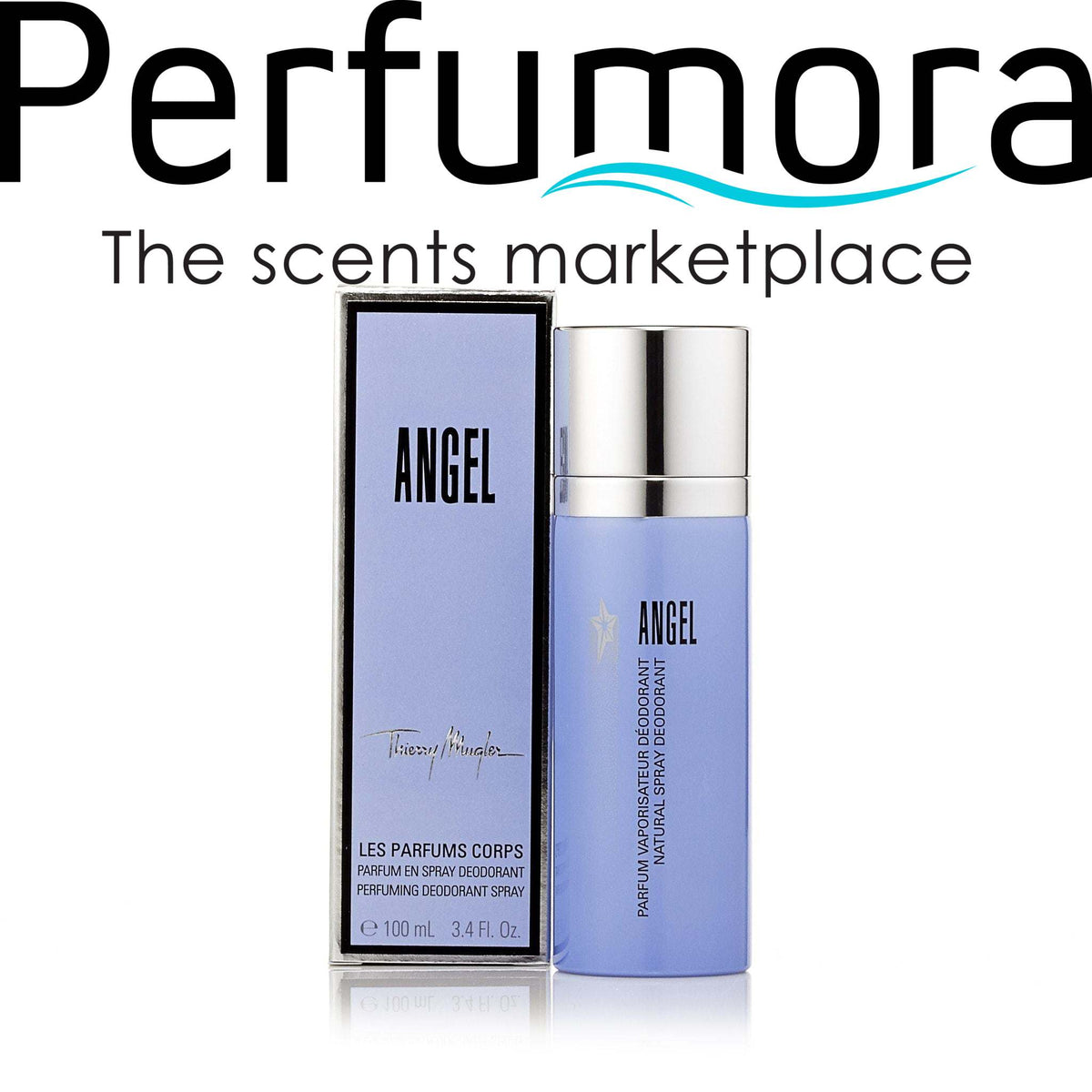 Angel Deodorant Spray for Women by Thierry Mugler 3.4 oz.