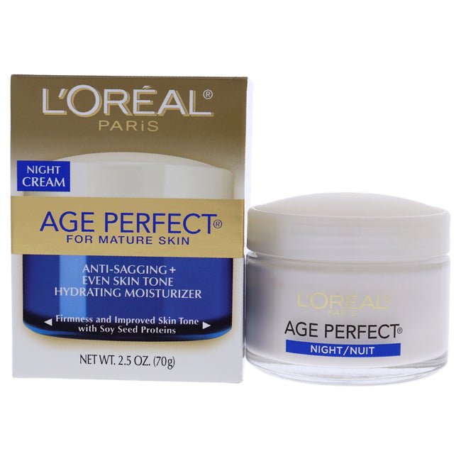 Age Perfect Anti-Sagging Plus Even Skin Tone Hydrating Moisturizer by LOreal Professional for Unisex - 2.5 oz Moisturizer