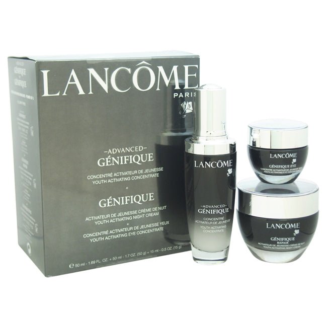 Advanced Genifique Youth Activating Skin Care Power of 3 - All Skin Types by Lancome for Unisex