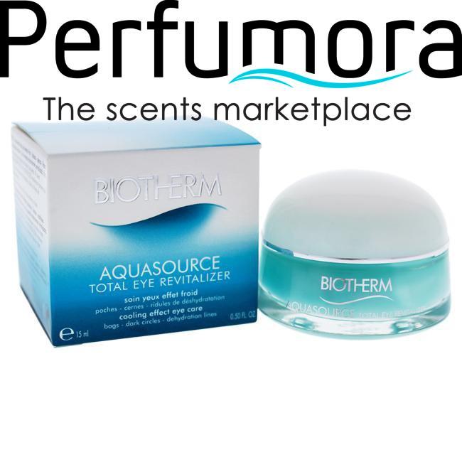 Aquasource Total Eye Revitalizer by Biotherm for Unisex - 0.5 oz Eye Cream