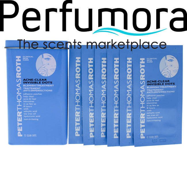 Acne-Clear Invisible Dots by Peter Thomas Roth for Unisex - 72 Clear Dots Acne-Care