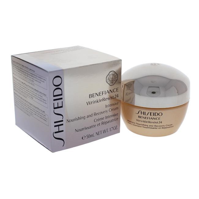 Benefiance WrinkleResist24 Intensive Nourishing and Recovery Cream by Shiseido for Unisex - 1.7 oz Cr