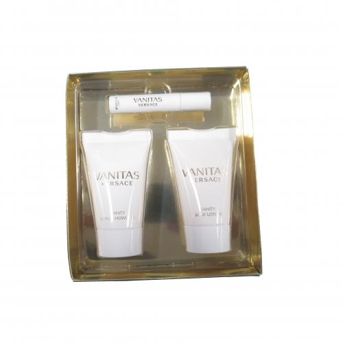 VERSACE VANITAS 3 PCS SET FOR WOMEN: 0.06 EDP + 0.8 S/G + 0.8 B/L